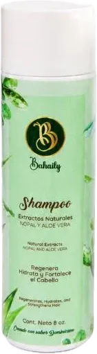 Shampoo de Nopal & Aloe vera 8 oz — Bahaily